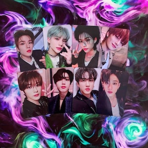 STRAY KIDS – 5 Sterne, doppelseitig [Fotokarten]