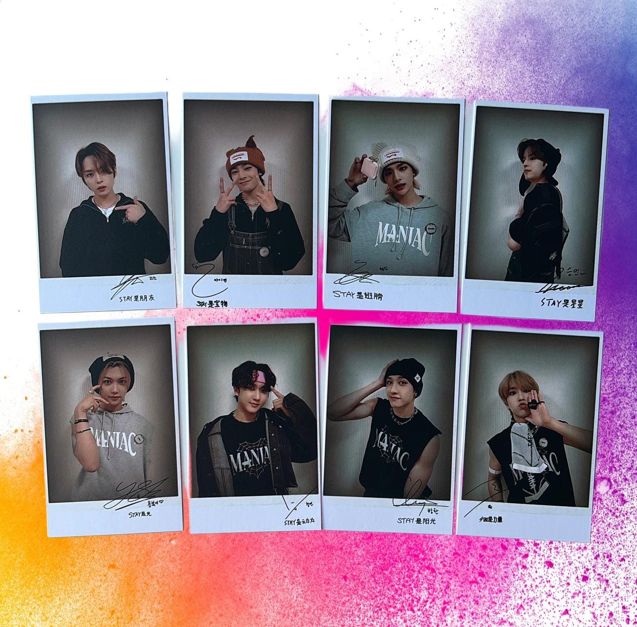 Stray kids polaroid - Etsy Polska