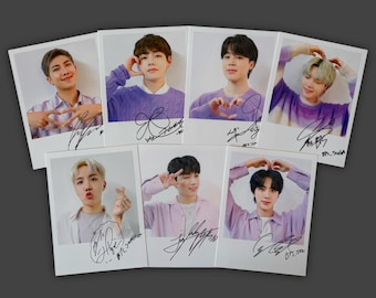 Bts Proof M2u Lucky Draw Photocard - Etsy