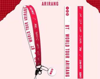 BTS - Cordón para llaves Arirang