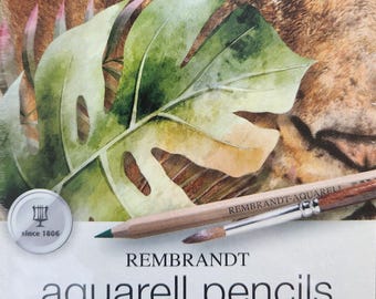 LYRA Rembrandt Aquarell Pencils Set 12 Metal Box  | High Quality | Made in Germany