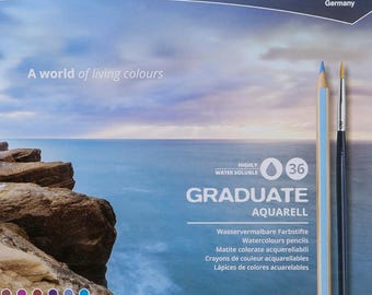 LYRA Graduate Aquarell Set 36 Metal Box  | High Quality | Made in Germany