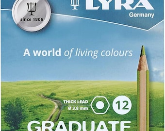 LYRA Graduate Set 12 Colours Carton Box | High Quality | Made in Germany
