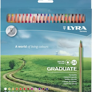 LYRA Graduate Set 24 Colours Carton Box | High Quality | Made in Germany