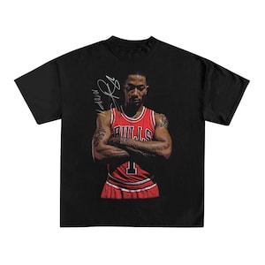 Derrick Rose Shirt - Etsy UK