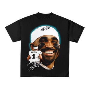 Jalen Hurts shirt, Football fan gift, football tee eagles, sports tee unisex, Eagles Super Bowl tee