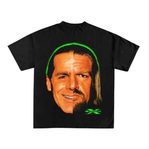 D Generation X Shirt, Wrestling Fan Geschenk, HBK Shirt Wrestling, Sport Tee, Big Face Tee Wrestling