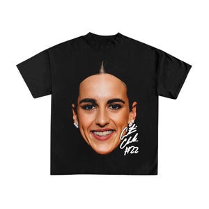 Caitlin Clark Shirt, WNBA Basketball Fan Gift, Women’s Sports Tee, Big Face Caitlin Clark Graphic, Iowa Fever Shirt