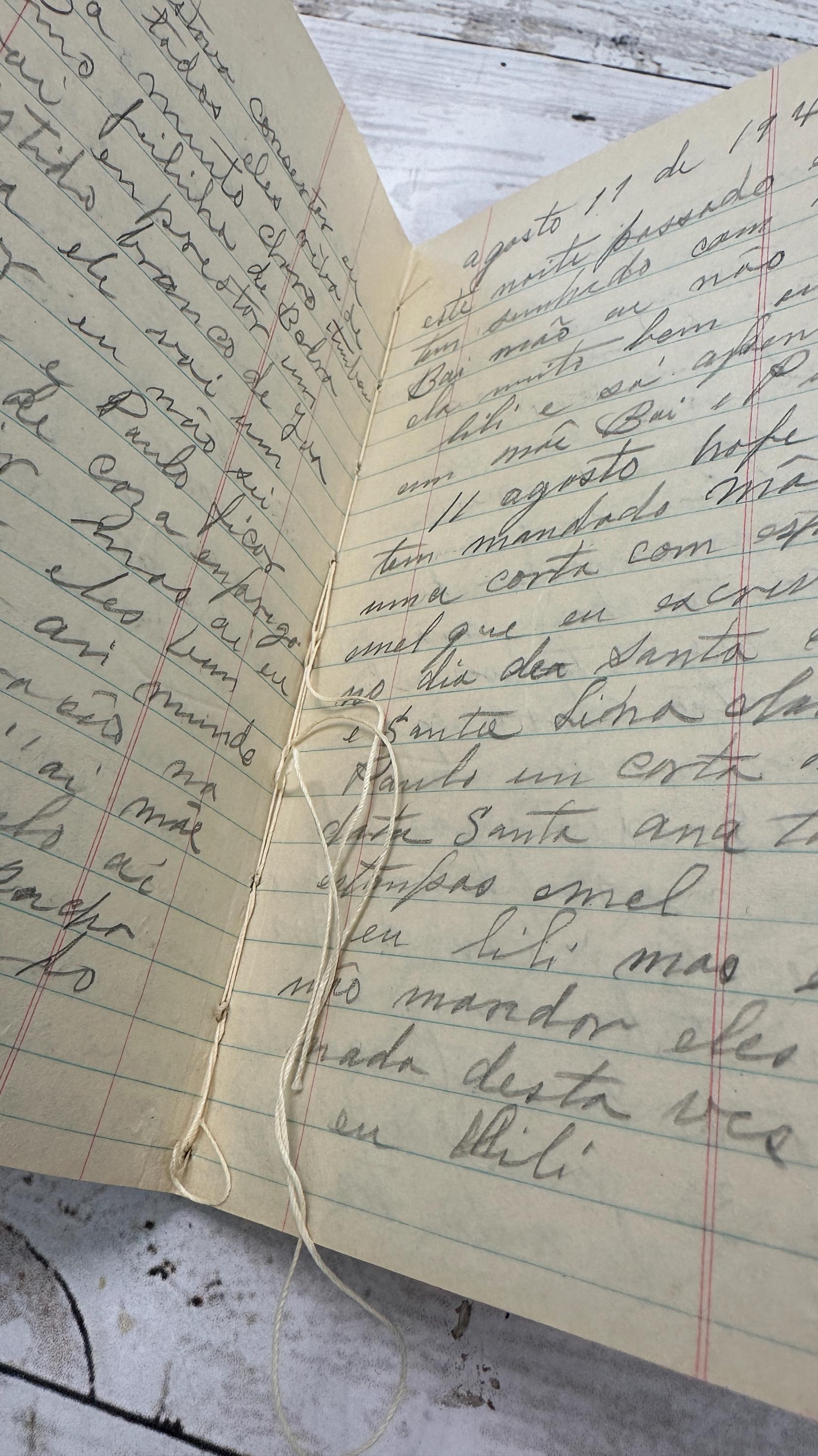 1940s PORTUGUESE Notebook Diary/journal - ONE Random Selection ...