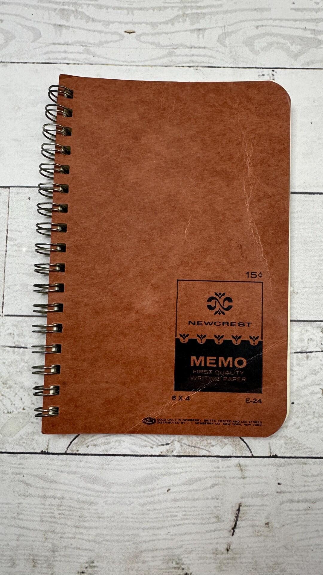 1968 Notebook 1970s Journal & Notes - Spiral Notebook Vintage - Etsy
