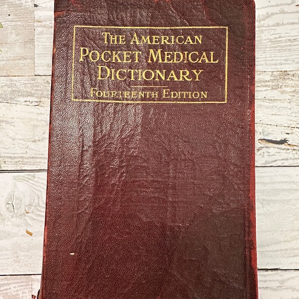 The American Pocket Medical Dictionary - fourteenth edition