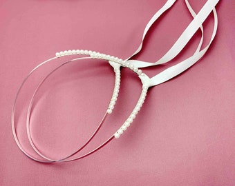 STEFANA Wedding Crowns - Orthodox Stefana - Bridal Crowns ELIZA silver- One Pair