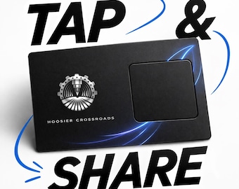 Contactless NFC Metal Business Card Customizable