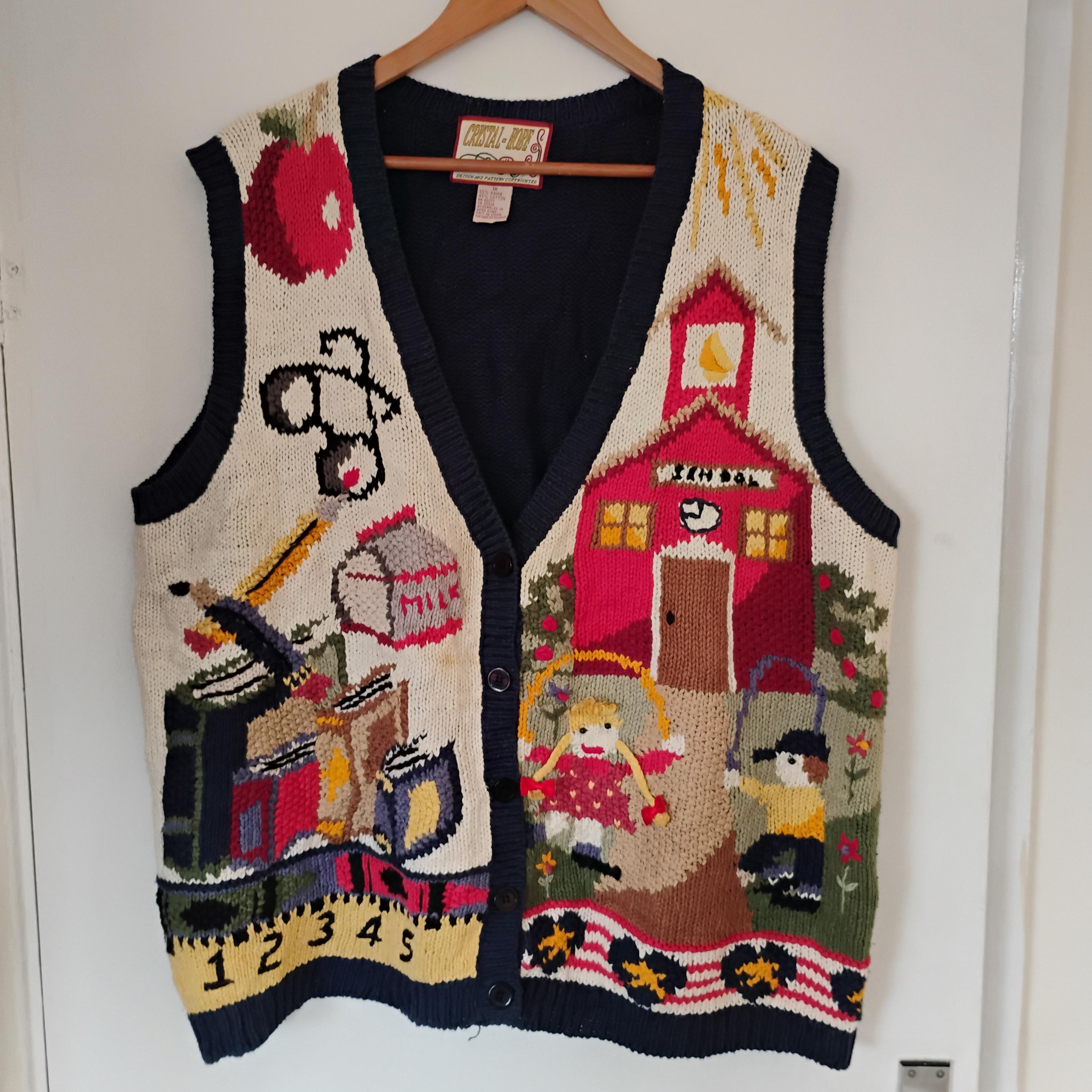 Vintage Ramie Sweater Vest - Etsy UK