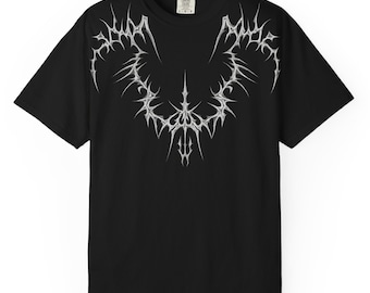 Diseño de espina tribal gótica, ropa urbana Y2K PNG (descarga digital)