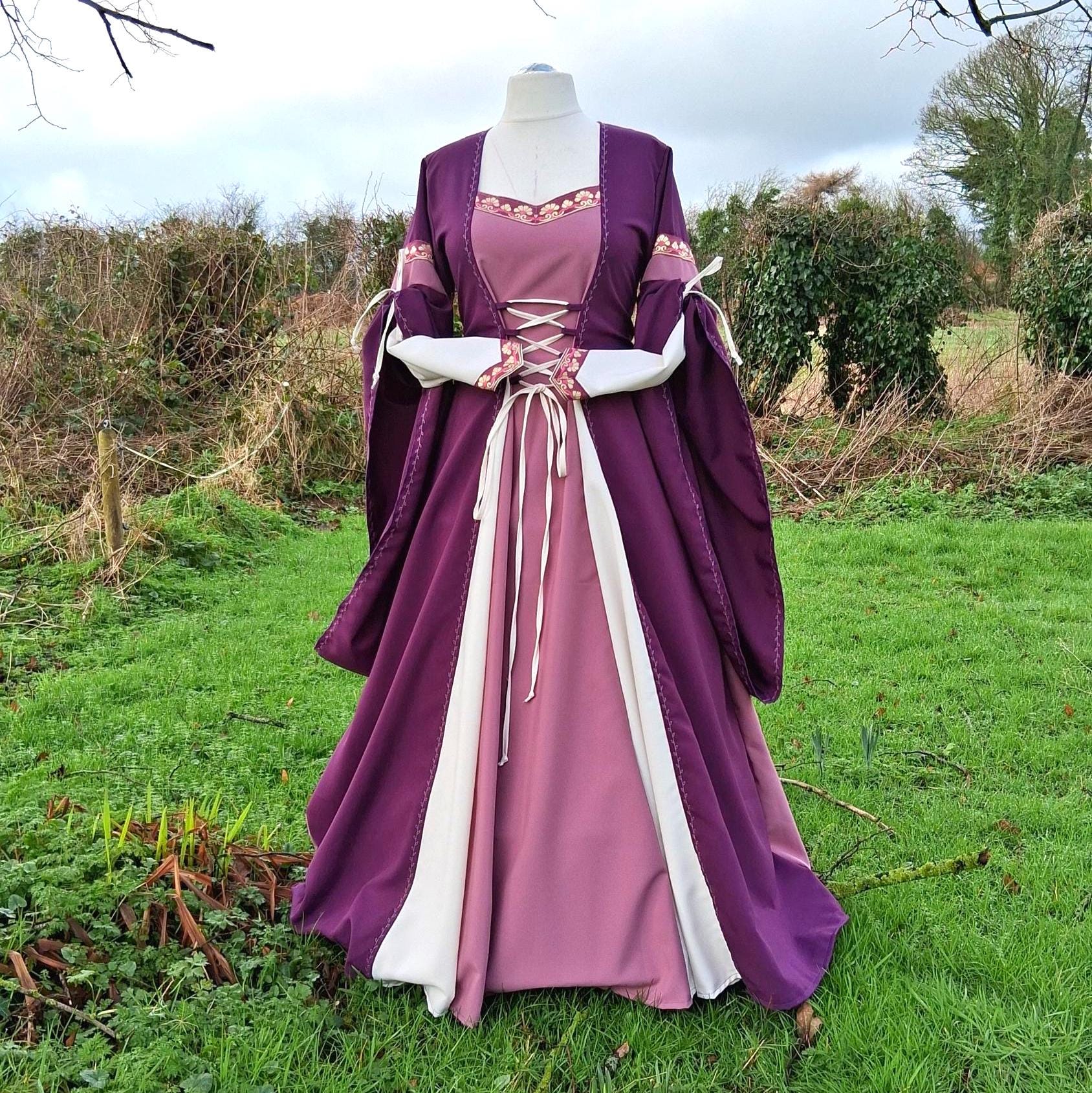 arwen purple dress Dream Gown Soft against the skin and breathable Making Arwen's Dream Dress