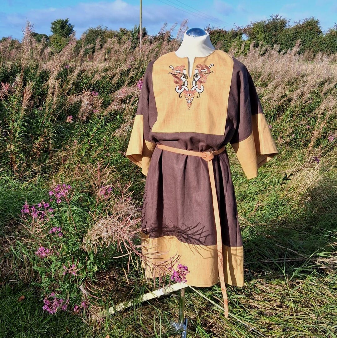 ラスク【AmeriVINTAGE】MEDI BOX TUNIC Green Ranger Unisex Tunic - Cotton | LARP / Renaissance / Medieval