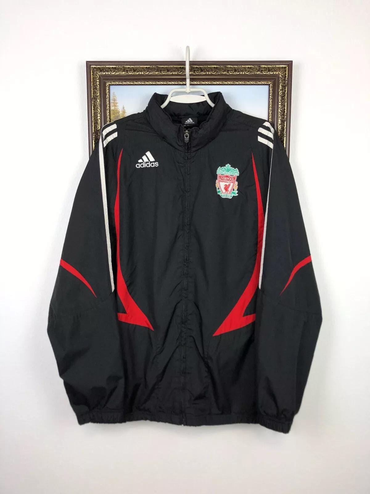 Adidas Liverpool Jacket - Etsy Adidas Liverpool Jacket - Etsy