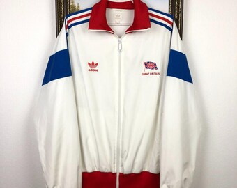 Vintage 1980's Adidas x Ivan Lendl track jacket M, made in