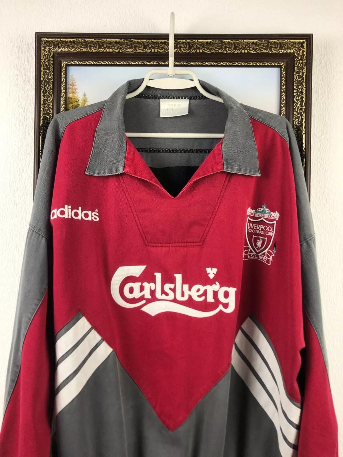 Adidas Liverpool Jacket - Etsy