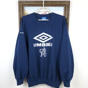 1997-99 Chelsea Umbro Drill Top - 6/10 - (M)｜ピステ