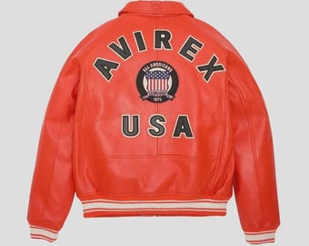 Vintage 90s Avirex Top Gun MA-1 Flight Flyers Bomber Jacket