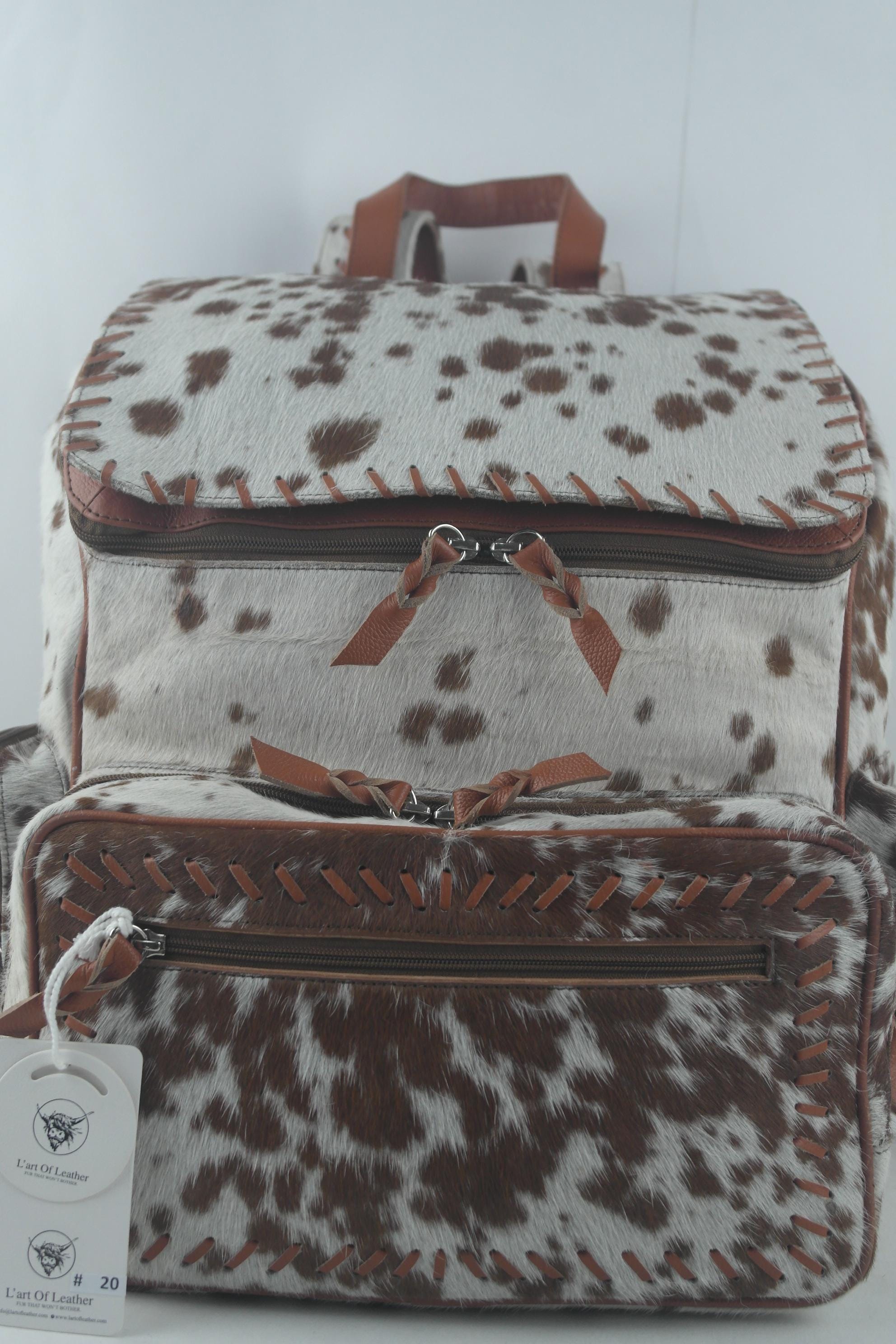 Handmade Cowhide Leather Large Size Backpack – Genuine  display picture 2