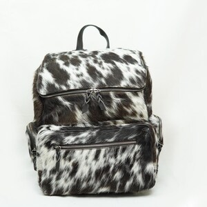 Handmade Cowhide Leather Large Size Backpack – Genuine Western Travel Bag | Rugged & Stylish