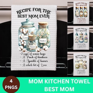 Funny mom Kitchen Towel Sublimation Bundle,Kitchen Towels PNG Design | Kitchen Art Sayings PNG | Kitchen & Dining Decor PNG,Digital Download