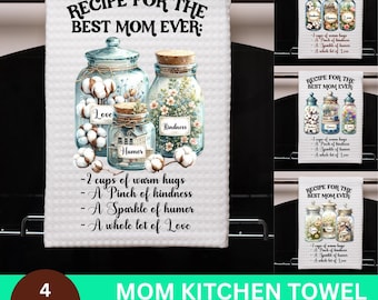 Diseños divertidos de sublimación de toallas de cocina: Frases de arte de cocina PNG (Descarga digital)