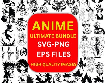 Anime Svg Bundle,Anime Svg,Anime Clipart,Anime Sihouette,Anime Cut Files For Circut,Anime Png Bundle,Anime Png, Anime Vector, Anime Craft
