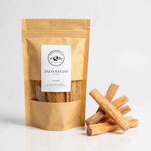 Palo Santo Premium from Peru, Palo santo sticks,100% natural and ecofriendly (10 sticks) cleansing and meditation, aromatherapy