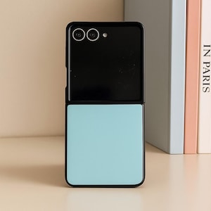 Korean Luxury Leather Case for Samsung Z Flip & Z Fold 7 6 5 4 3 Matte Shockproof