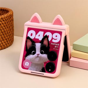 Pink Candy Bracelet Phone Case: Korean Japan Style Z Flip & Razr