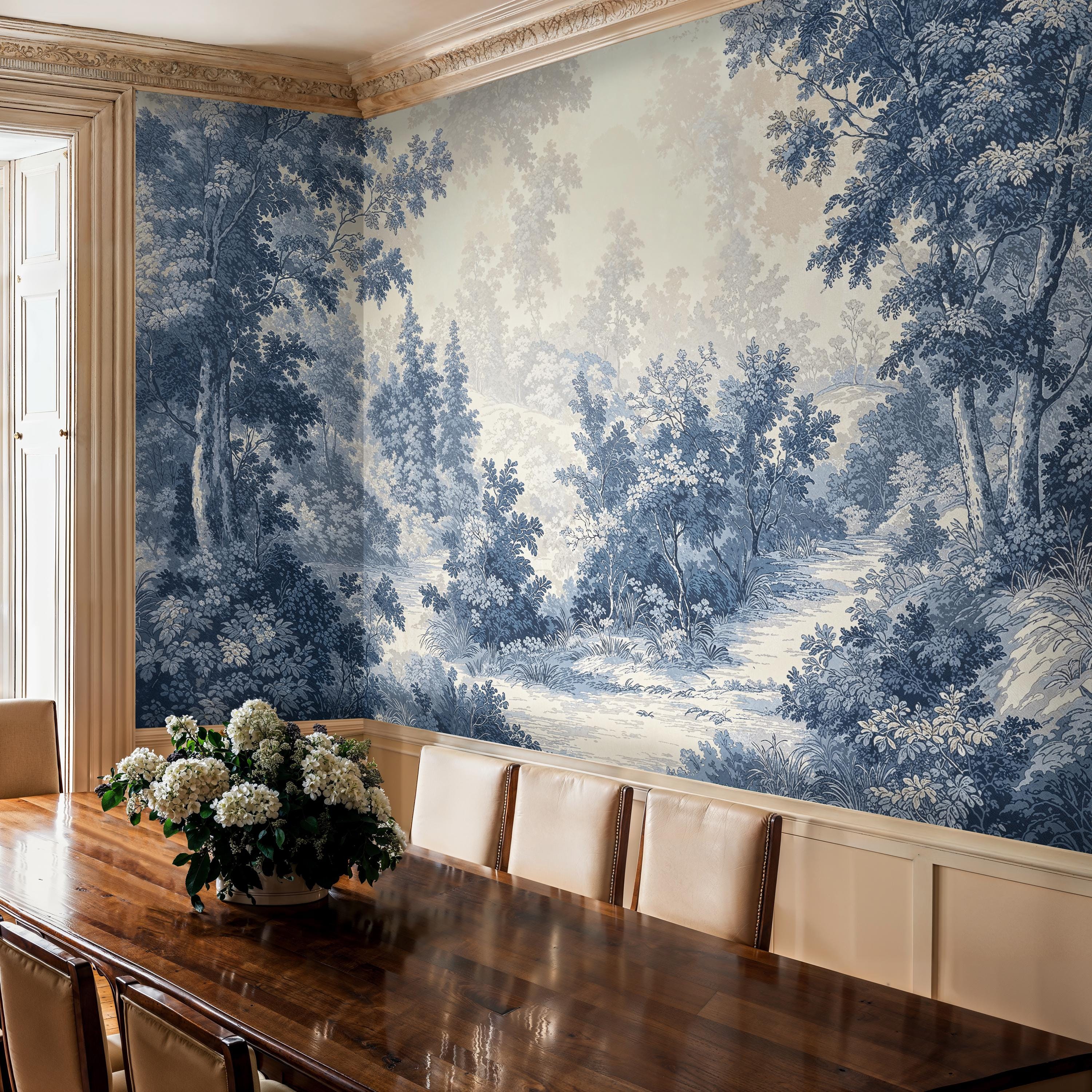 Carta Da Parati Per Case Delle Bambole - 3 Fogli Autoadesivi, Scala 1:12, Stile Vittoriano