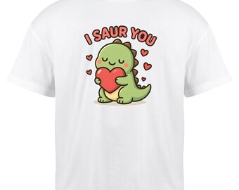 I Saur You Valentine PNG: Dinosaurier Liebe Design - Digital Download