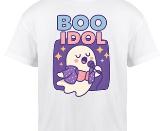 Singing Ghost PNG | Boo Idol Halloween Graphic - Digital Download