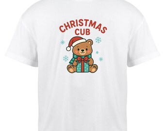 Oso navideño PNG: Clipart de oso navideño - Descarga digital