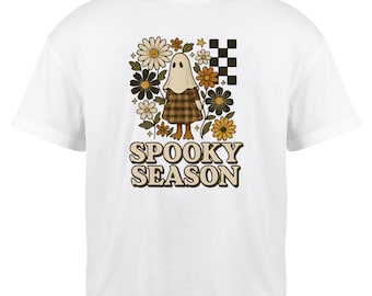 Retro Ghost Girl PNG: Spooky Season Clipart, Halloween Sublimation Design - Digital Download