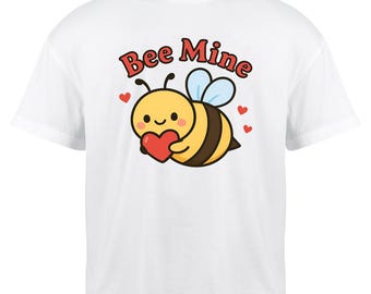 Bee Mine Valentine PNG Cute Bee Clipart Digital Download