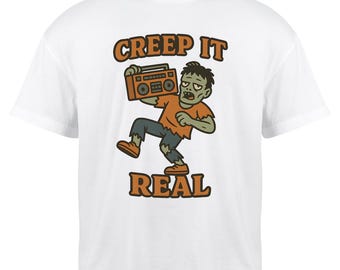 Creep It Real grappige zombie-Halloween, png