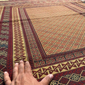 Authentic Kilim | Handwoven Wool Rug | Ethnic Home Decor | Flatweave Area Rug | Persian Style | Boho Chic Wool Rug | One-of-a-kind