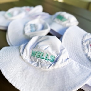 Embroidered Kid/Toddler Bucket Hat