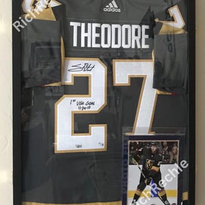 Wooden Jersey Display Case | Hockey Jersey Display Case | Football Jersey Display Case | Jersey Frame | Shadow Box Display | Gift For Him