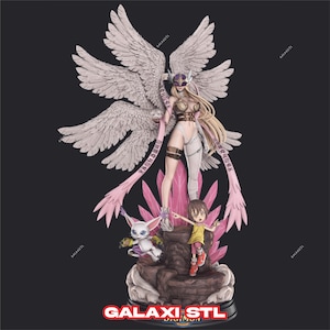 ☆エンジェウーモン アートボード デジモン エンジェモン デビモン フィギュア ☆エンジェウーモン アートボード デジモン エンジェモン デビモン