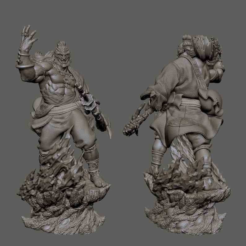 Ganondorf The Zelda of Legend STL Model for Printer Figure 3D Printing - High Quality Dioramas