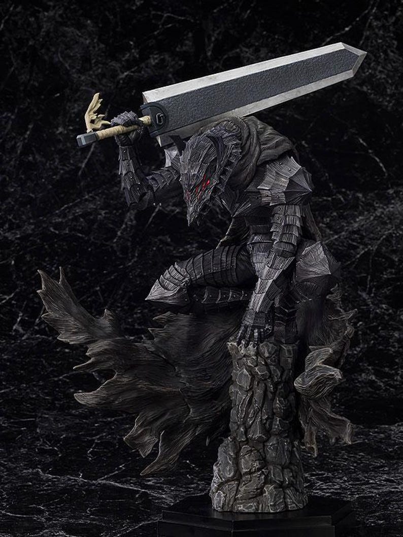 Gust Full Armor Berserk STL Model for Resin Printer Figure 3D Printing - High Quality Diorama