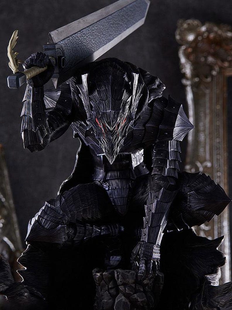 Gust Full Armor Berserk STL Model for Resin Printer Figure 3D Printing - High Quality Diorama