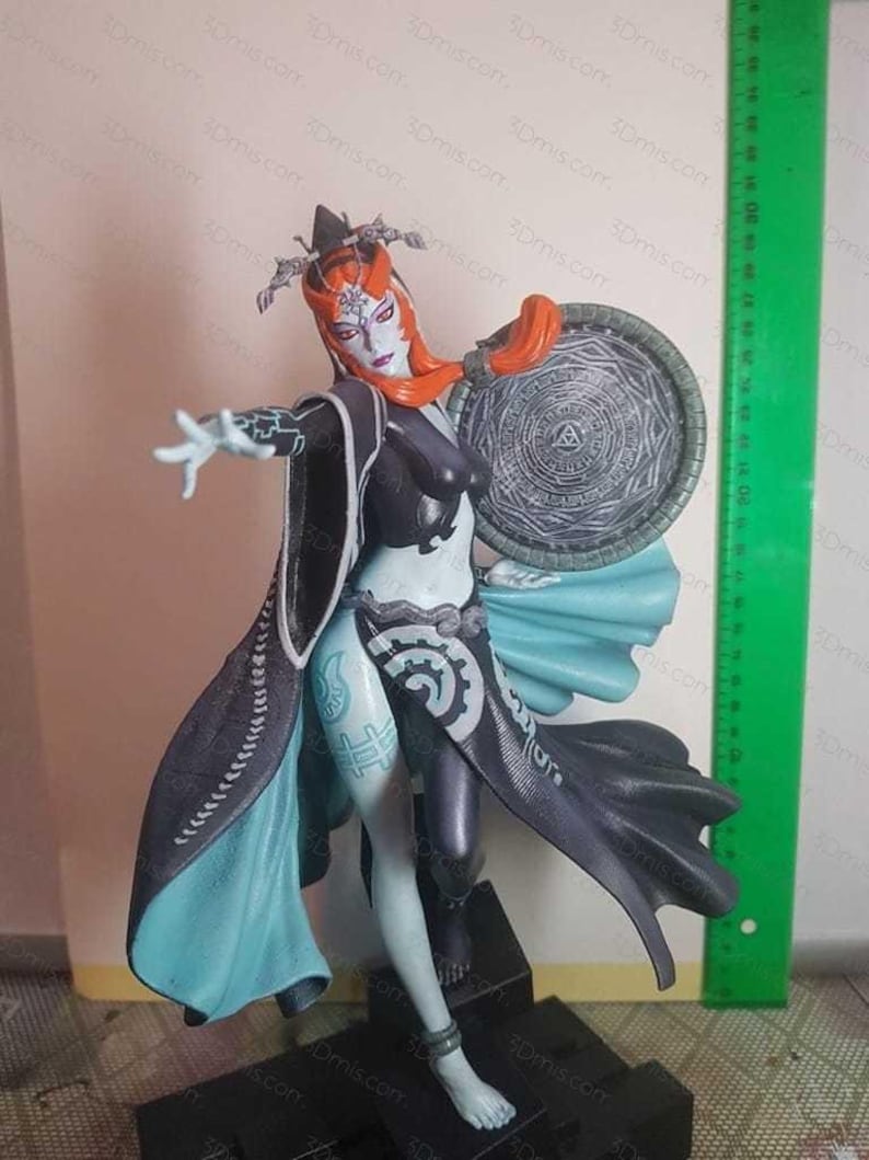 Twili Midna STL Model for Printer Figure 3D Printing - High Quality Dioramas