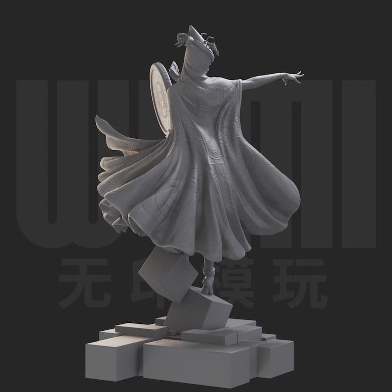 Twili Midna STL Model for Printer Figure 3D Printing - High Quality Dioramas